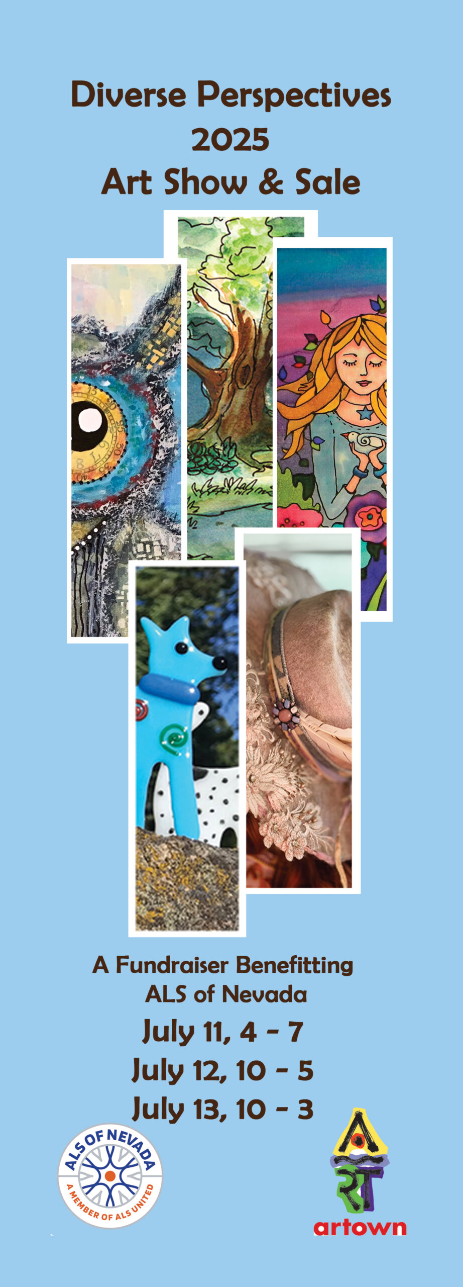 2025 Diverse Perspectives Artown Show bookmark