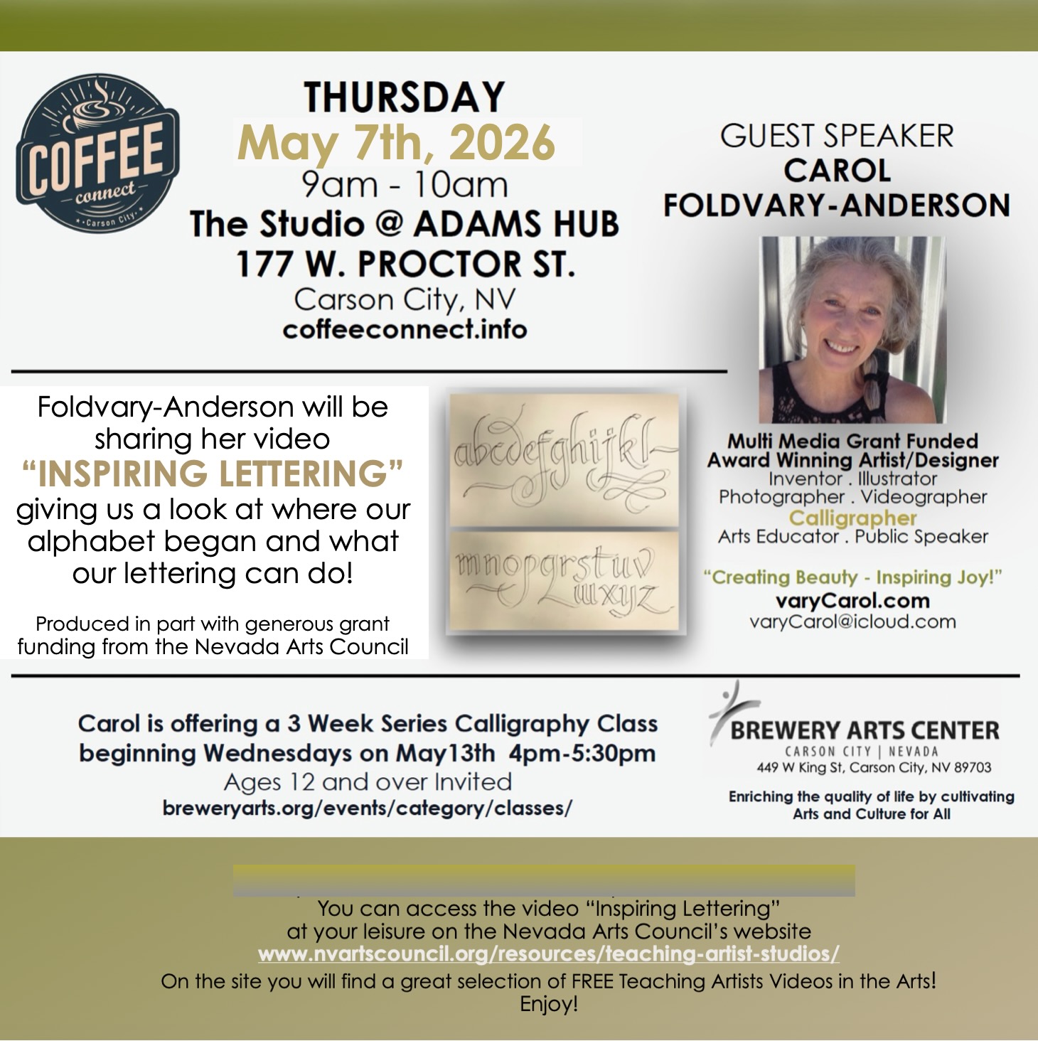 “Inspiring Lettering” Calligraphy Video Presentation