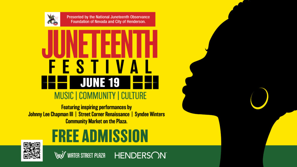 Join us as we commemorate Juneteenth, a significant day in American history that honors African American freedom. This special event will feature performances by renowned artists, Johnny Lee Chapman III, Street Corner Renaissance, Syndee Winters and more. Poster
