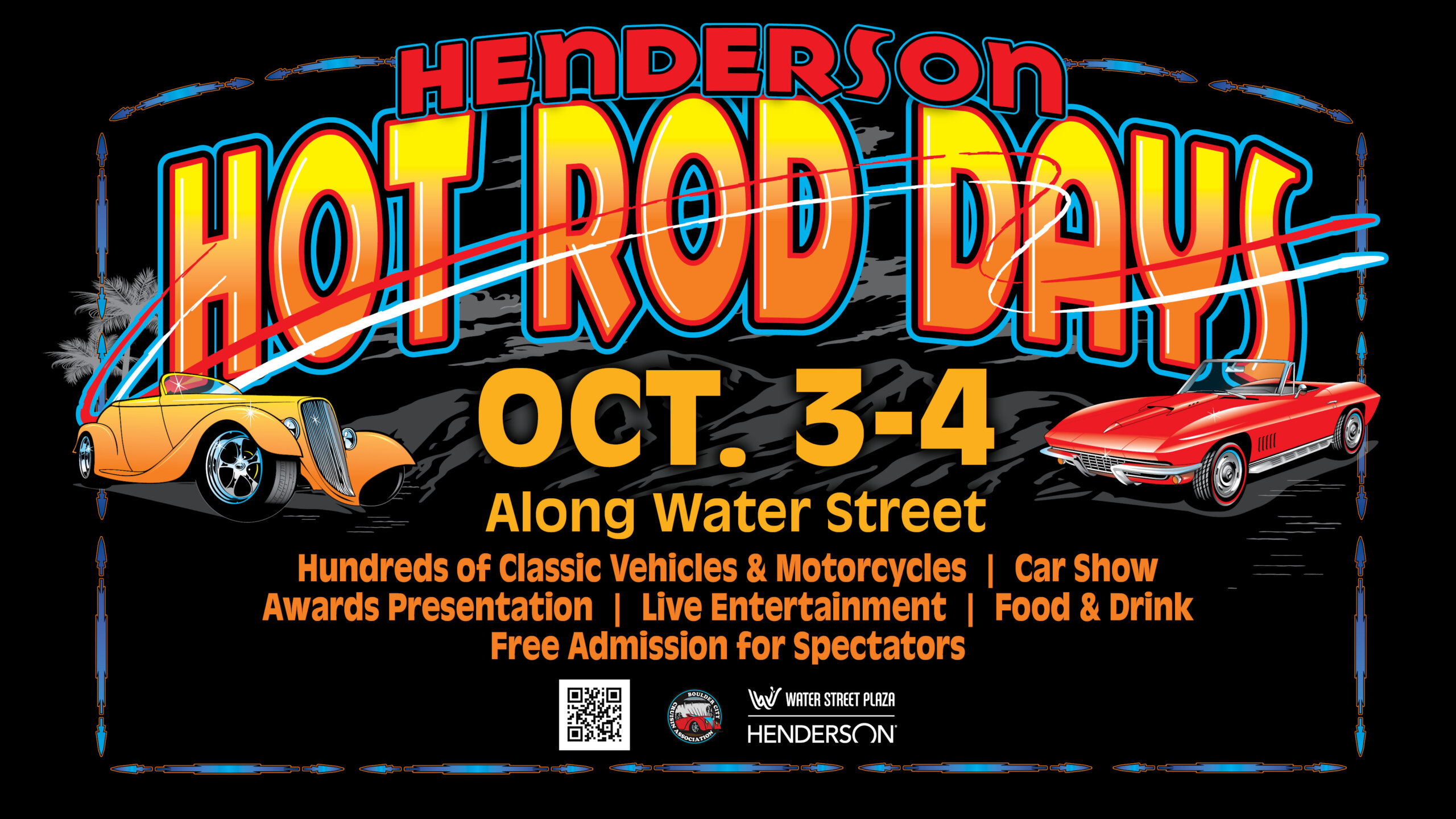 Henderson Hot Rod Days event poster