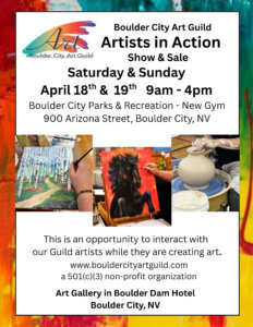 Boulder City Art Guild: Artists in Action