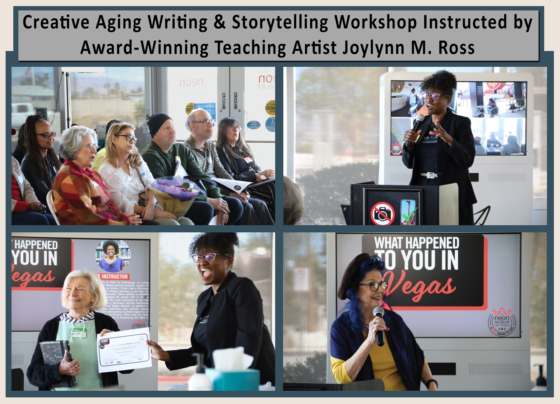Creative Aging Workshop Collage