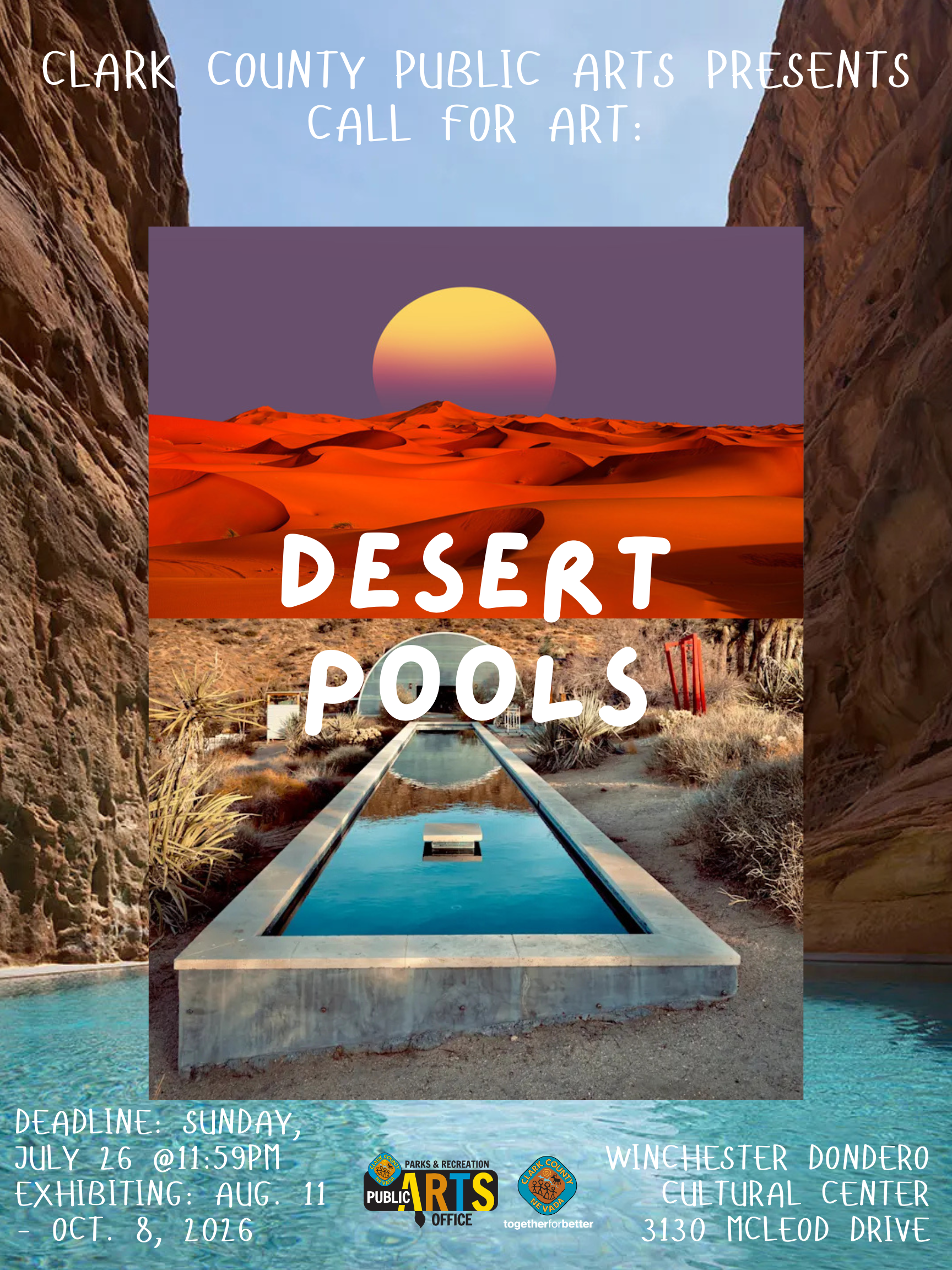DESERT POOLS Exhibition Reception