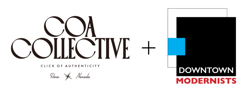 COA Collective + Downtown Modernists logos