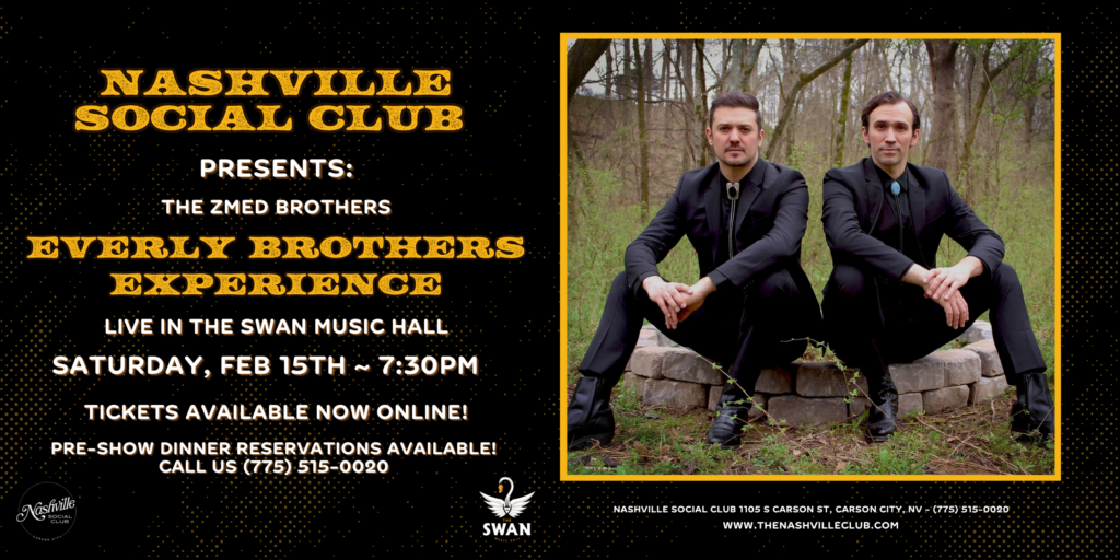 Banner for the Everly Brothers Experience event