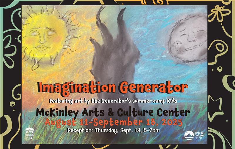 Imagination Generator Art Show event flyers