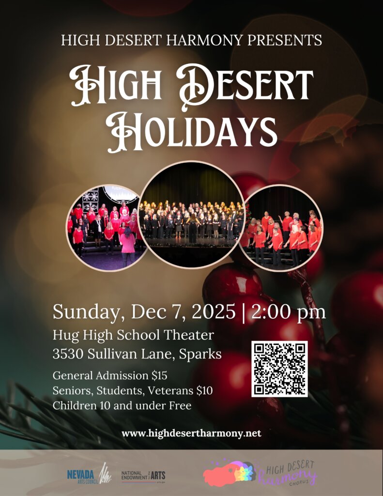 High Desert Holidays program flyer