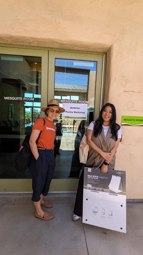 JM Huck and Sheila Navarro