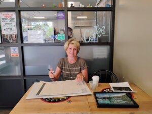 Artist In Action: Tricia Poulos Leonard