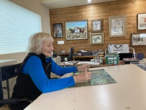 Artist In Action: Michaele Tristram