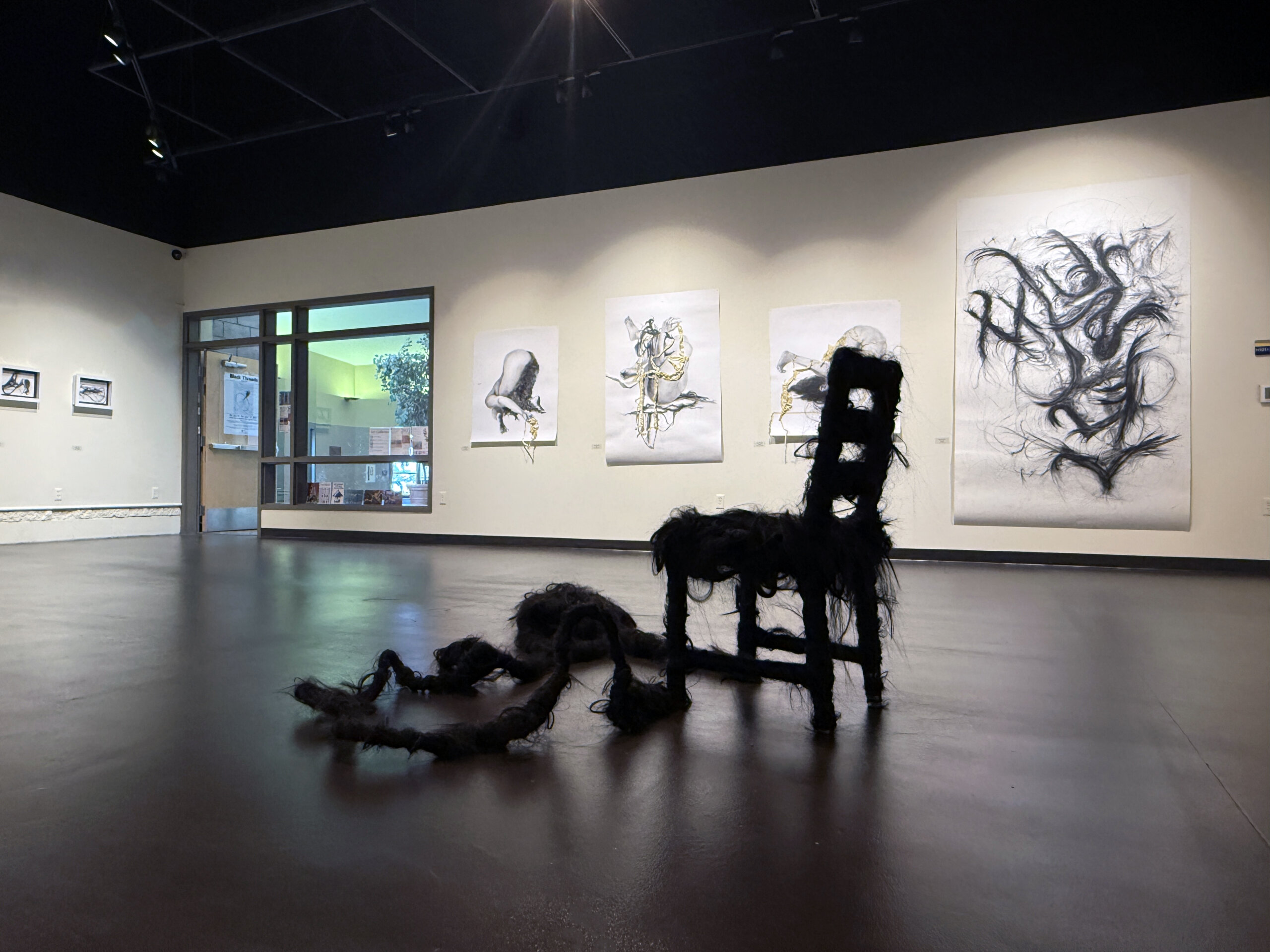 Jung Min: Black Threads exhibition