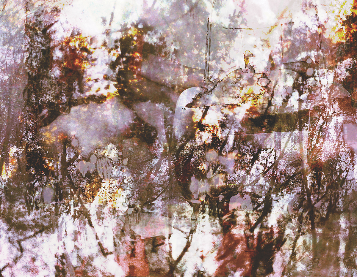 Carrie/Marks: Digital/Drawing | 2023 | 29.25 x 34.5 x 2 inches