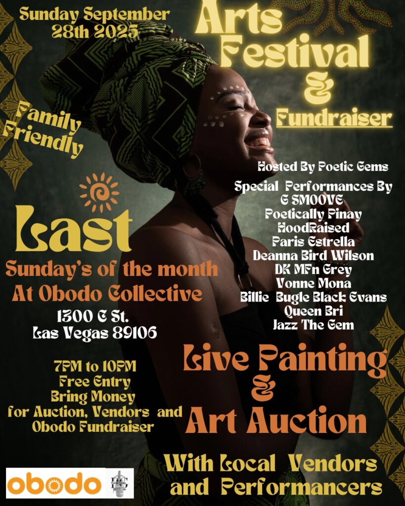 Arts Festival - Obodo Collective event flyer