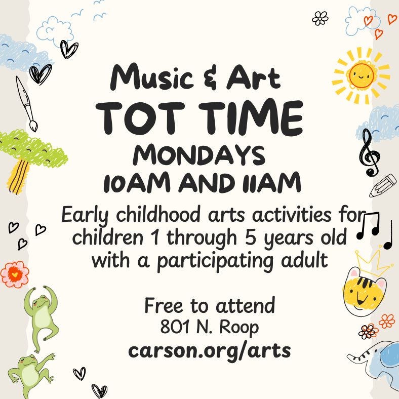 Music and Art Tot Time event flyer