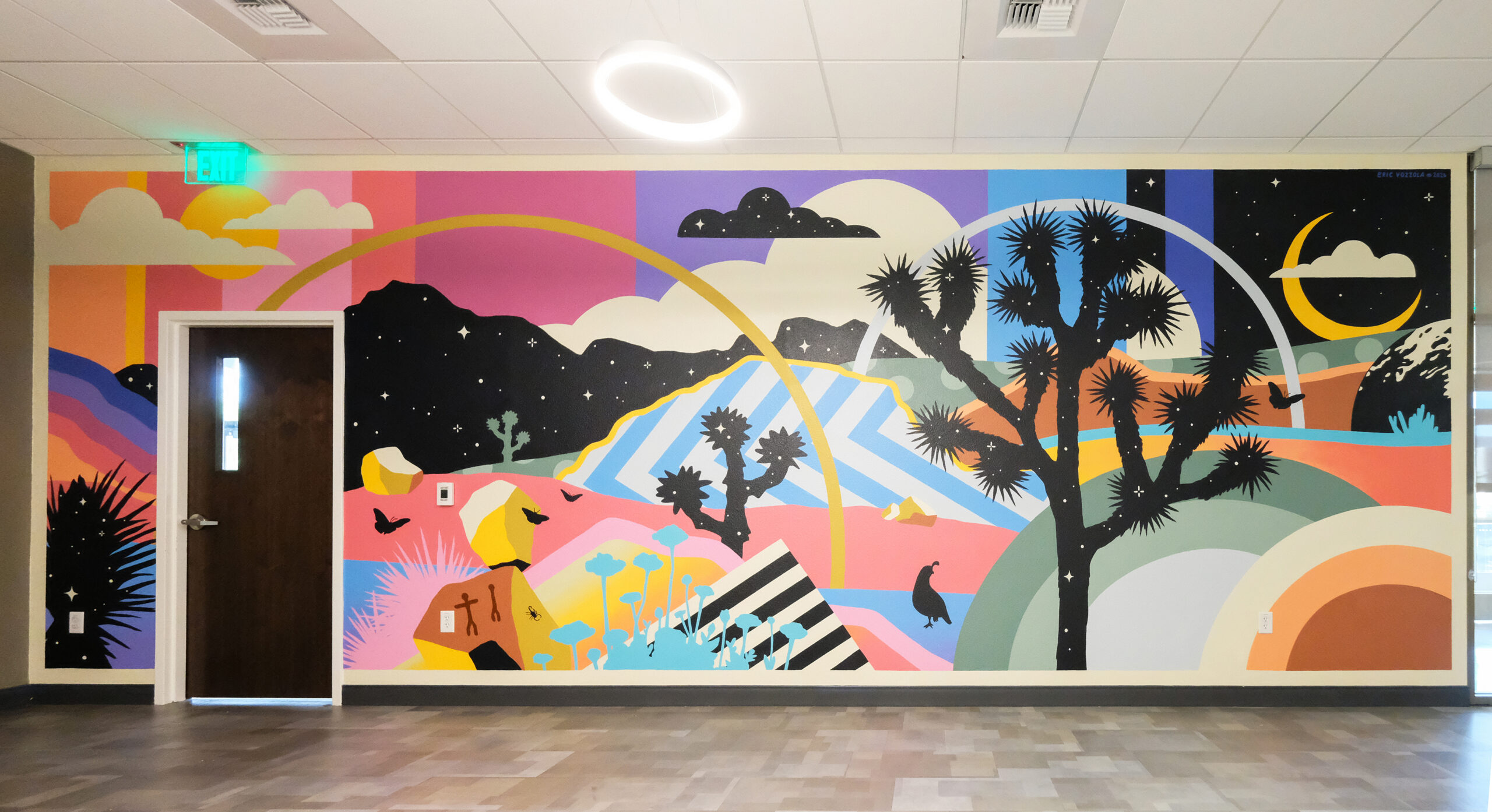 Mural Unveiling – A Desert Dreamscape by Eric Vozzola