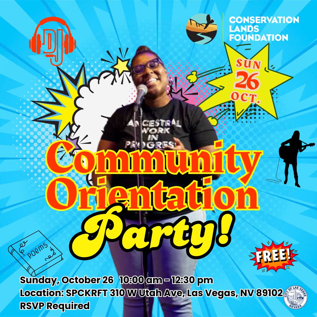 Community Field Trip Orientation Party! At SPCKRFT event flyer