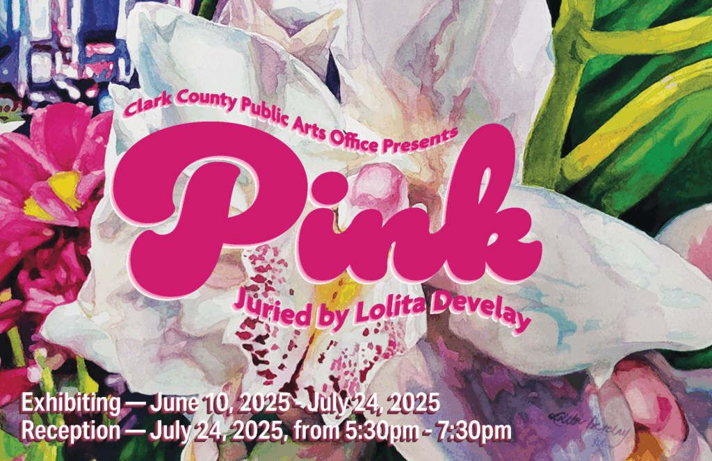 Pink Juried by Lolita Develay event poster