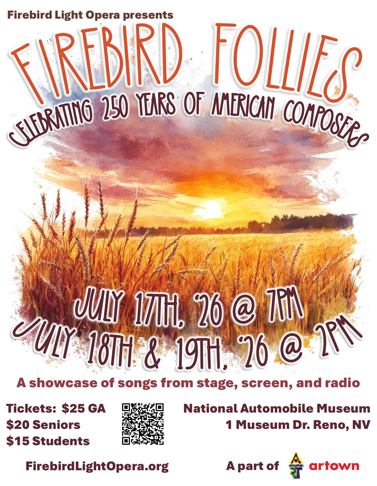 Firebird Light Opera Presents: Firebird Follies