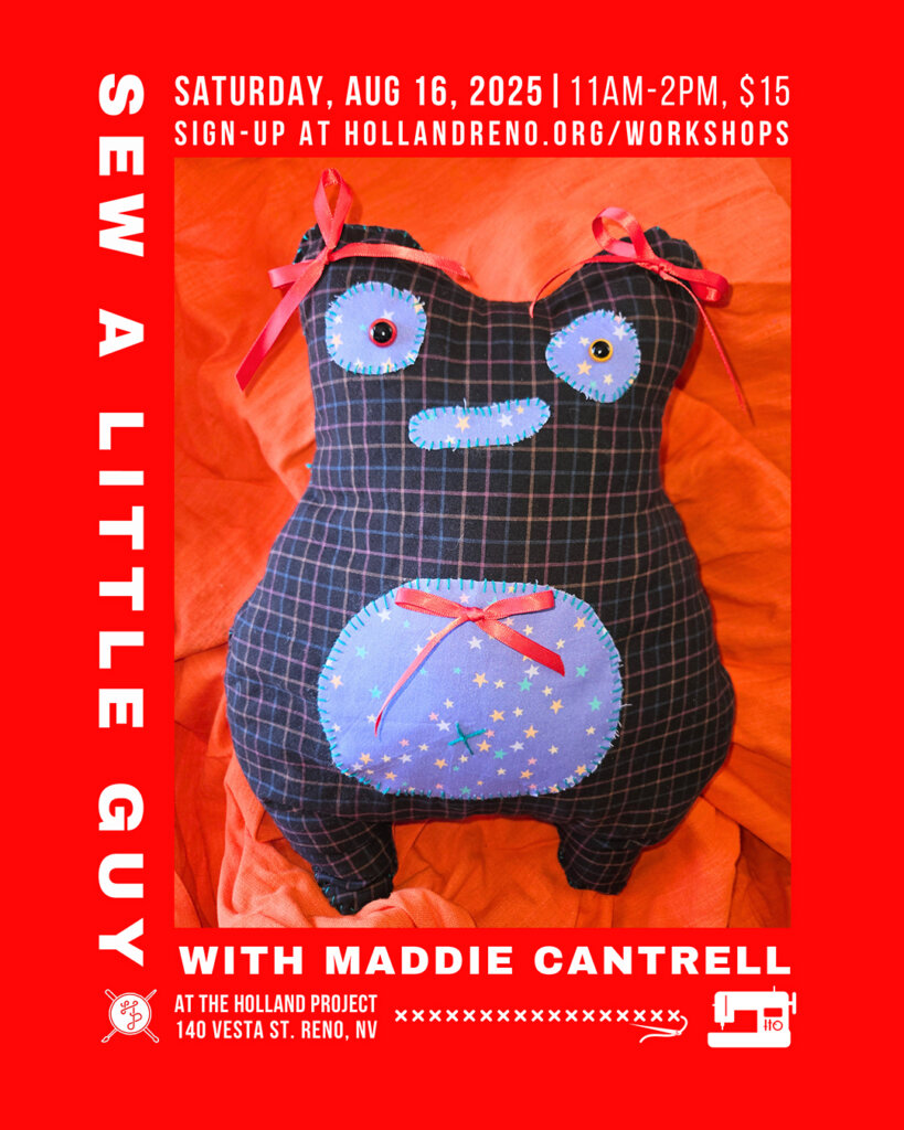 Sew A Little Guy event flyer