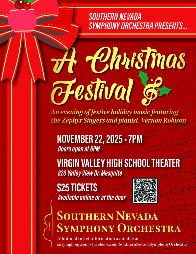 A Christmas Festival, event flyer