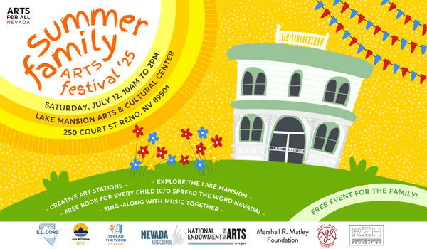 Summer Family Arts Festival 2025 Event Poster