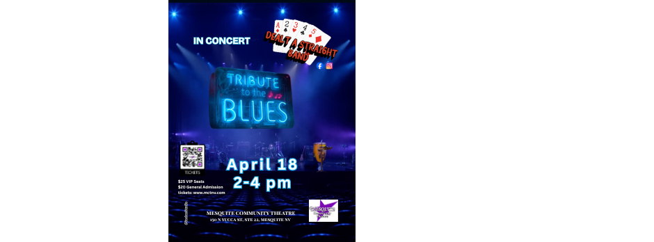 Tribute to the BLUES Concert at Mesquite Community Theatre