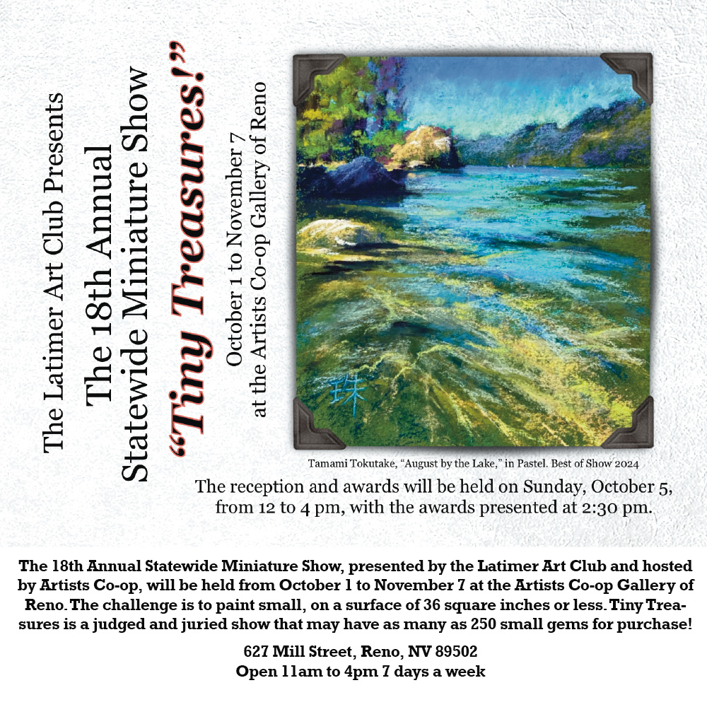 Tiny Treasures- The 18th Annual Statewide Miniature Show event flyer