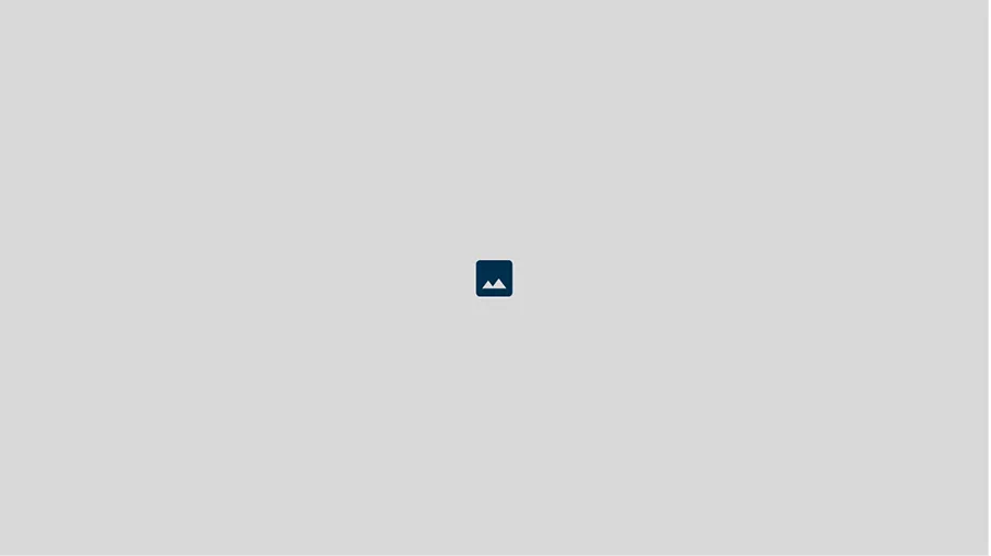 Image placeholder icon centered on a plain light gray background. No actual image is displayed, just a generic picture symbol inside a small dark square.