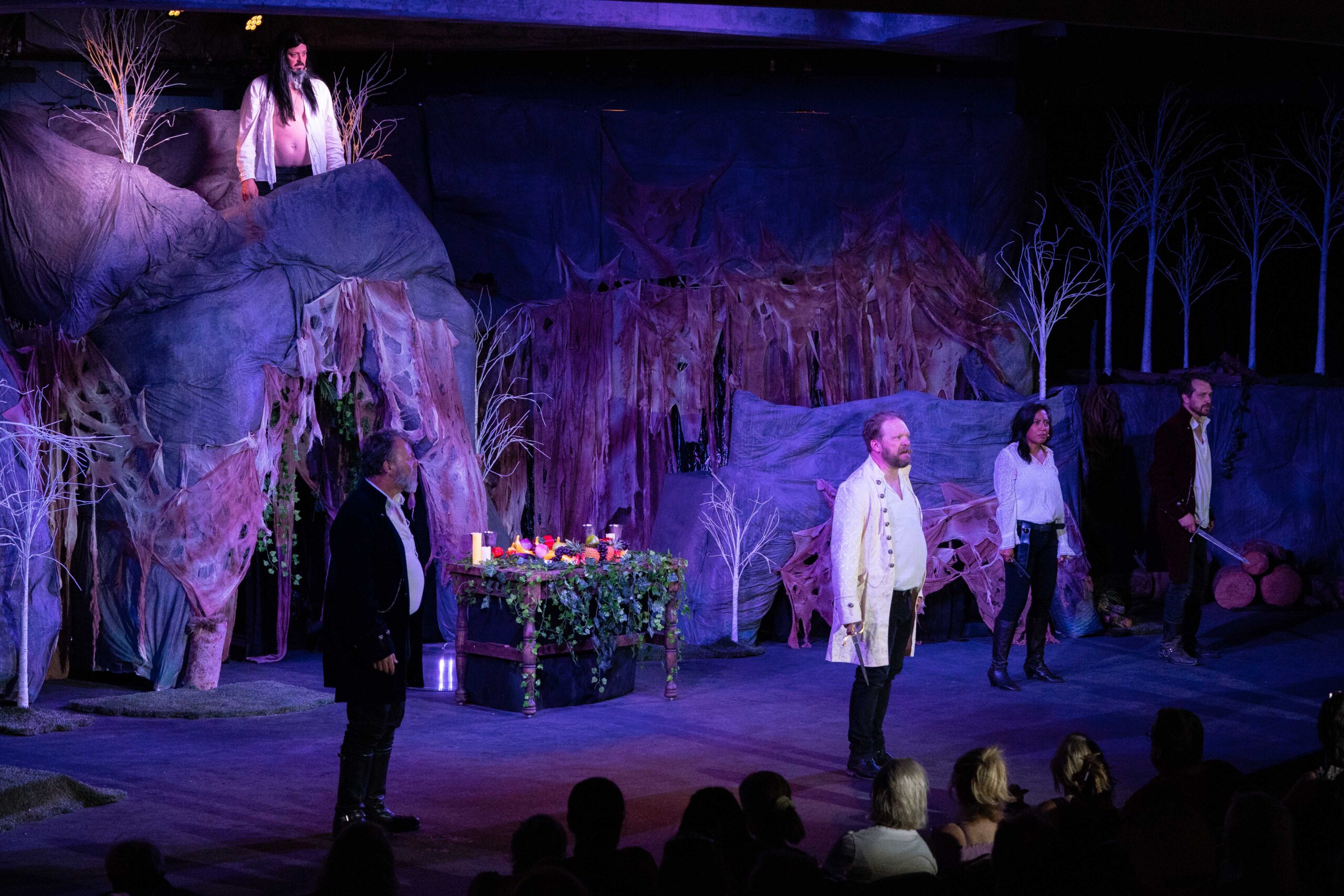 I often combine the works of William Shakespeare with other artforms. Magic, circus and physical theater.